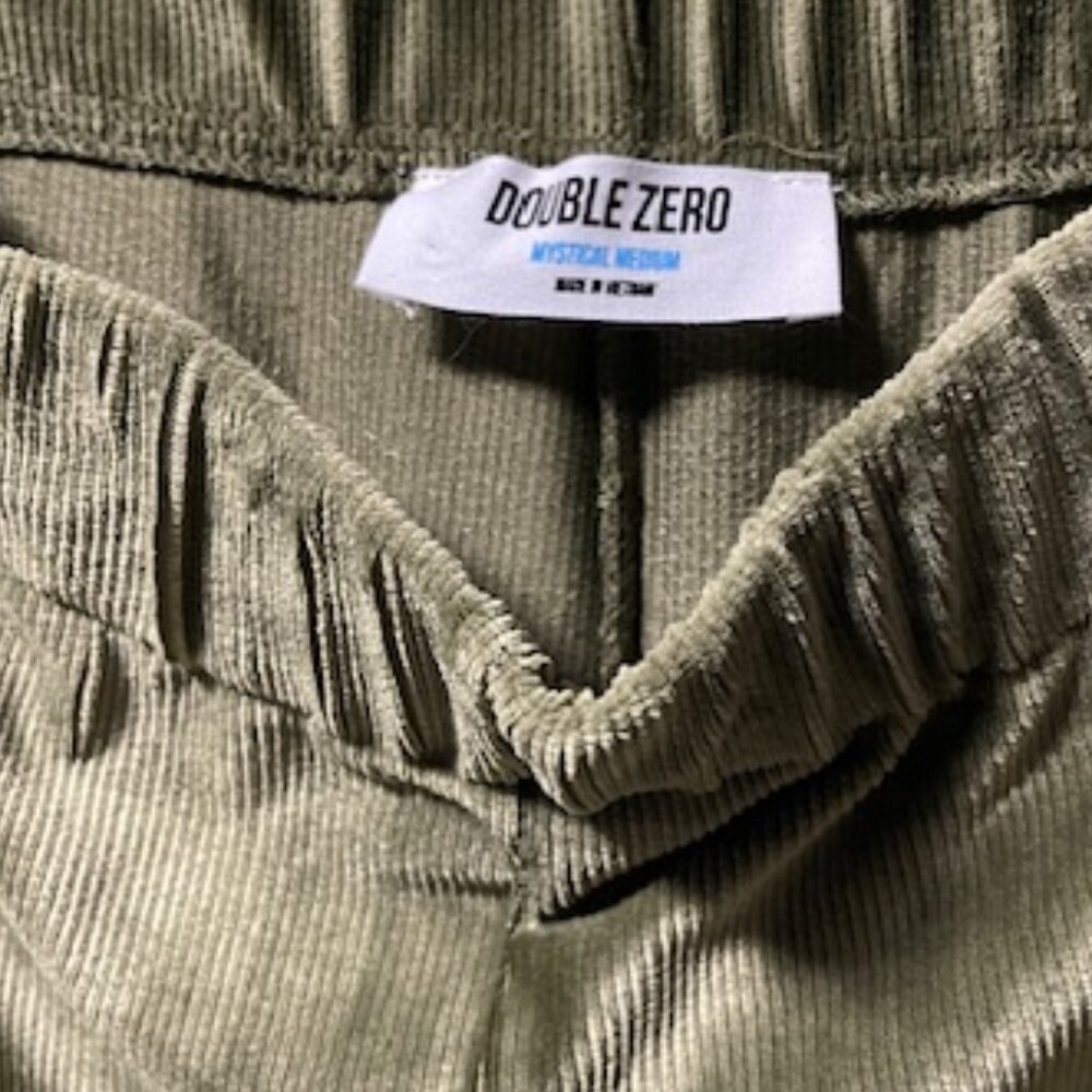 Double Zero JR Pants Size M Color Green - Picture 4 of 4